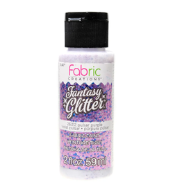 FABRIC GLITTER PAINT - 2OZ - PULSAR PURPLE