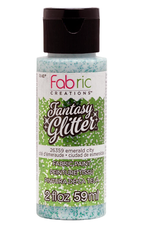 FABRIC GLITTER PAINT - 2OZ - EMERALD CITY