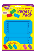 Trend Enterprises CLASSIC ACCENTS: WINNING TICKET 5.5"x3" - 72 PACK