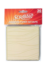 EUREKA ASSORTED CUT OUT: SCRABBLE PIECES - 36 PACK
