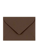 CHOCOLATE BROWN MINI ENVELOPES PKG/60pcs