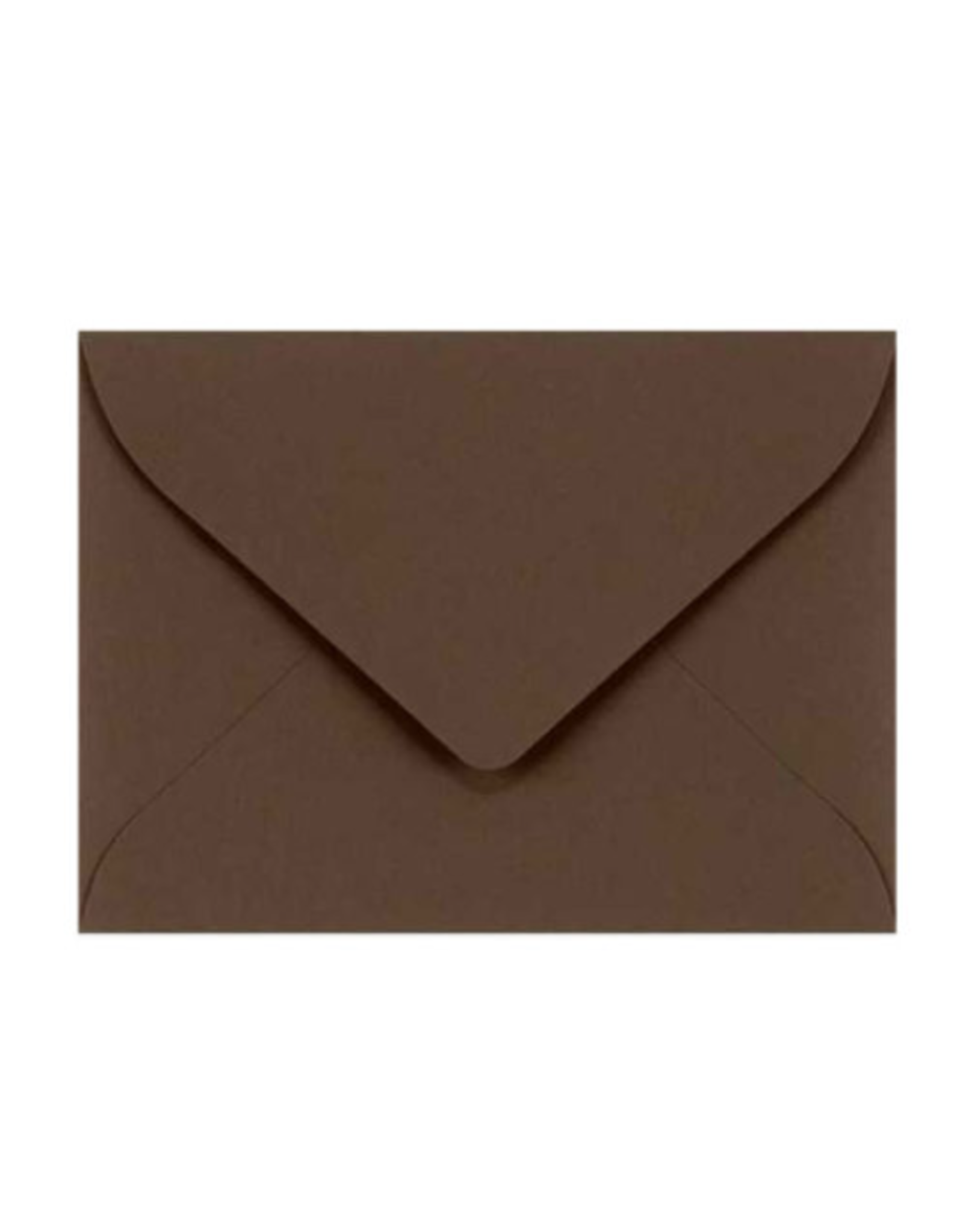 CHOCOLATE BROWN MINI ENVELOPES PKG/60pcs