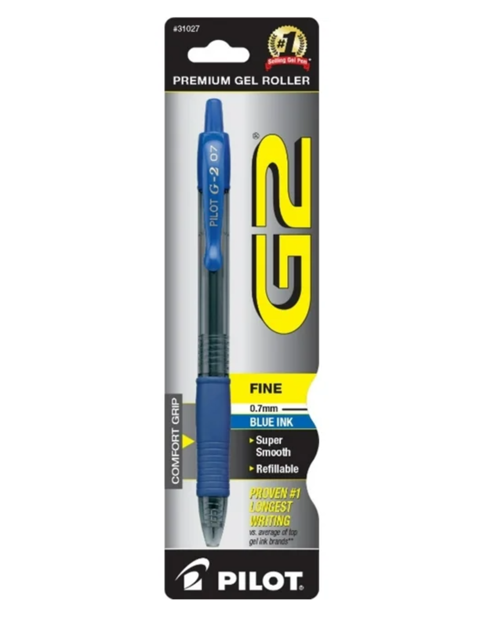 PEN: PILOT G-2 .07 BLUE