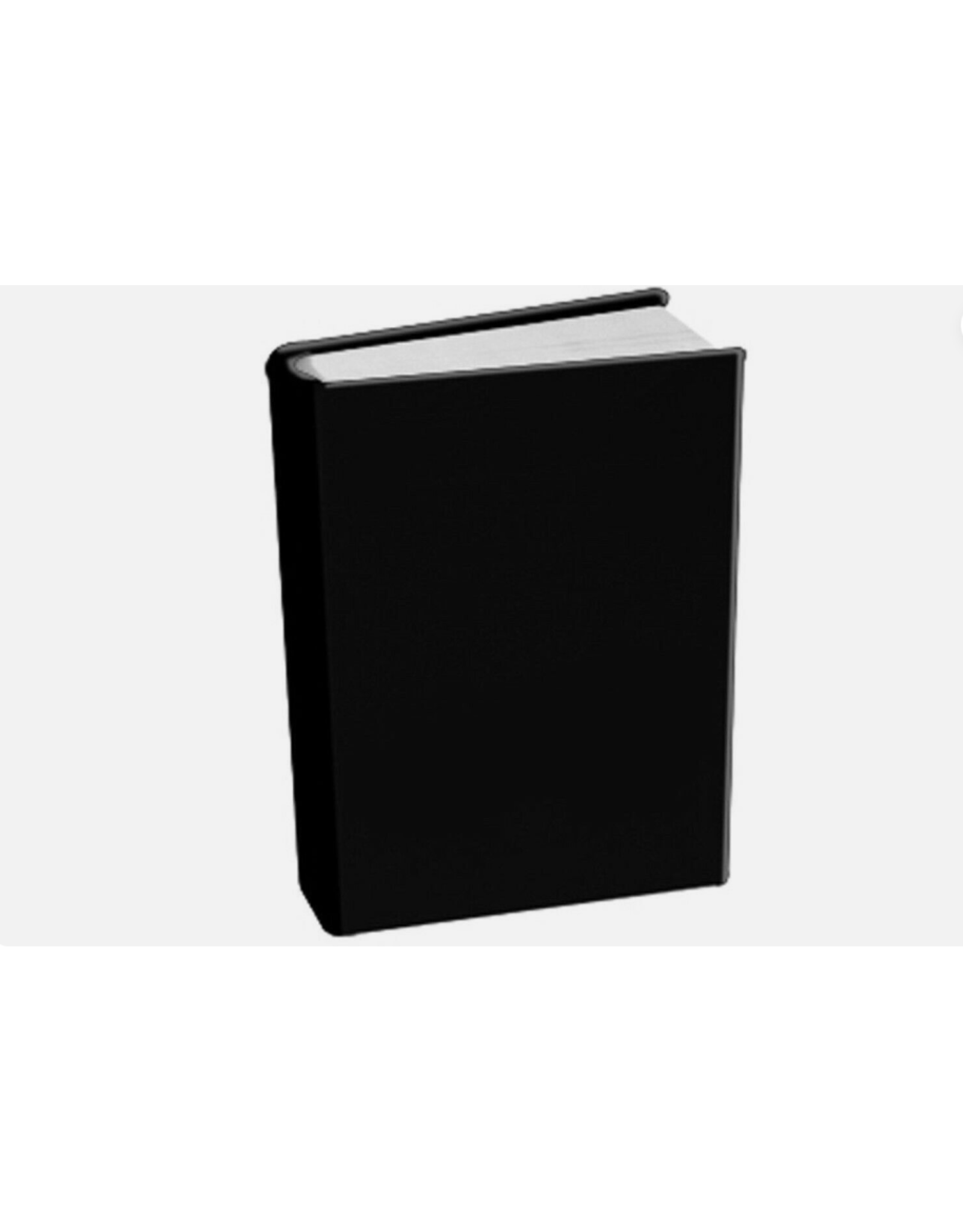 Jumbo Stretchable Black Bookcover  1pc