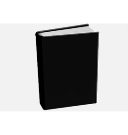 Jumbo Stretchable Black Bookcover  1pc