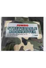 Jumbo Stretchable Camouflage  Bookcover  1pc
