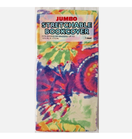 Jumbo Stretchable Assorted Desines Bookcover  1pc