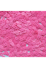 SEQUINS - 5MM - NEON PINK