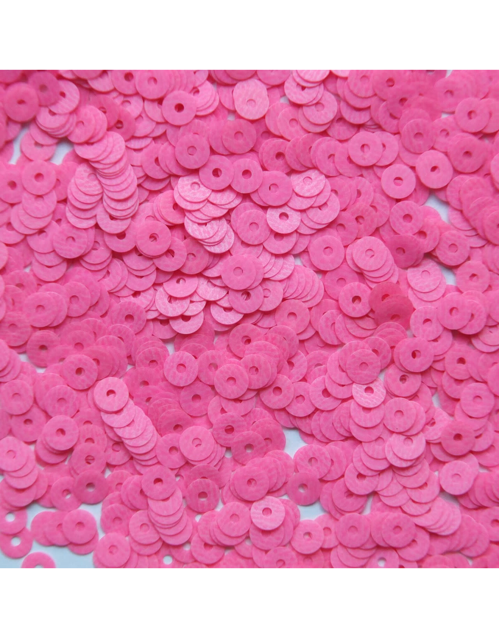 SEQUINS - 5MM - NEON PINK