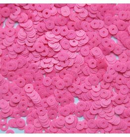 SEQUINS - 5MM - NEON PINK