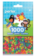 PERLER BEADS: NEON MIX 1000 PACK