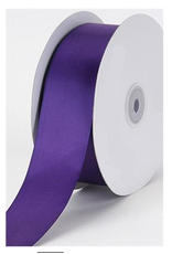 SATIN RIBBON: PURPLE  5/8” x 25 yrd