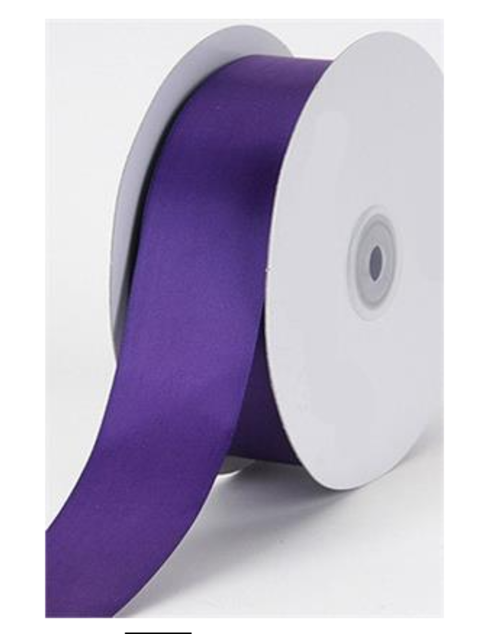 SATIN RIBBON: PURPLE  5/8” x 25 yrd