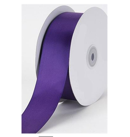 SATIN RIBBON: PURPLE  5/8” x 25 yrd