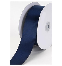 SATIN RIBBON: NAVY BLUE 7/8"