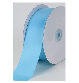 SATIN RIBBON: LT BLUE 7/8" 25 yards