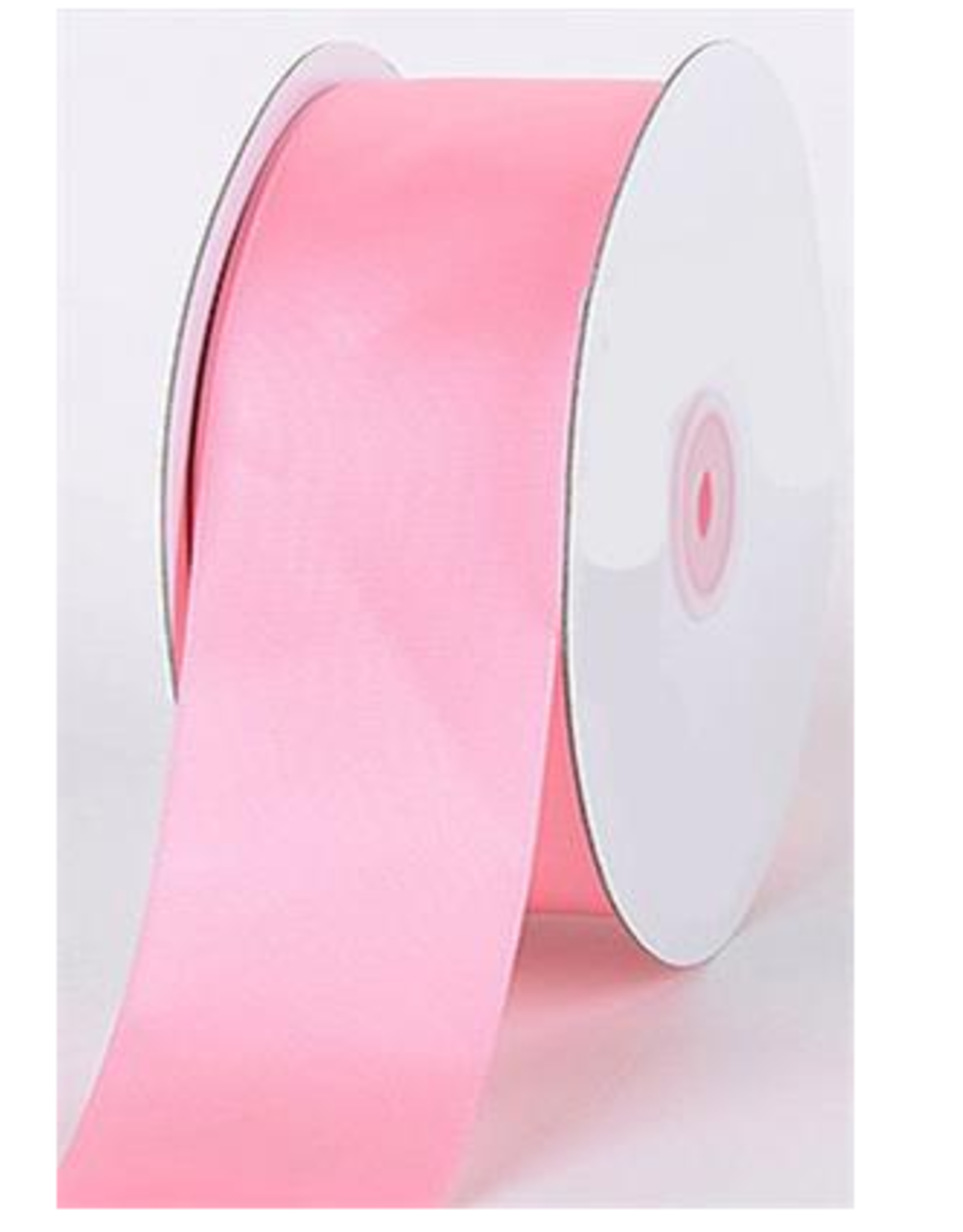 SATIN RIBBON: PINK 3/8"x 25 yrd