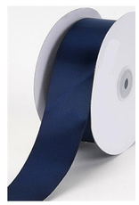 SATIN RIBBON: NAVY BLUE 3/8"x 25 yrd