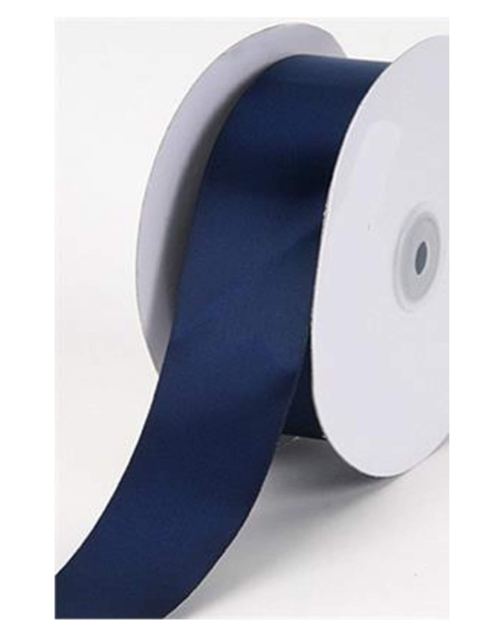 SATIN RIBBON: NAVY BLUE 3/8"x 25 yrd