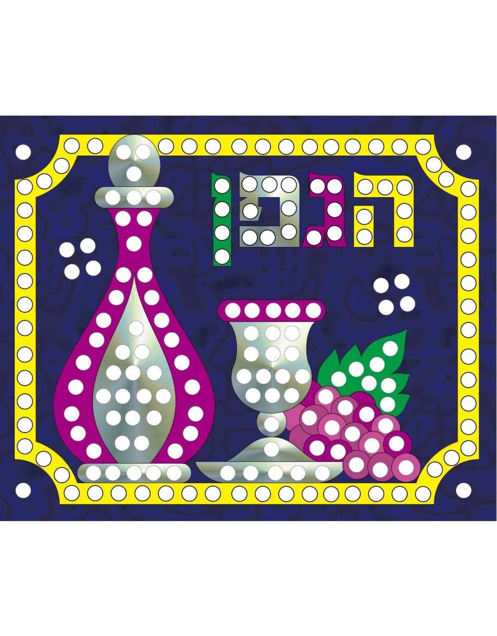 incento magic JEWEL ART:  HAGAFEN 6.5"X8"