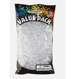 PONY BEADS: CLEAR 6mmX9mm 900 PACK