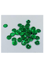 SEQUINS -8MM - KELLY GREEN - 200 PACK
