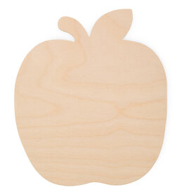 WOOD SHAPE: APPLE 9"
