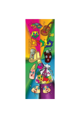 incento magic STICKERS  DIE-CUT PURIM - 6 SHEETS