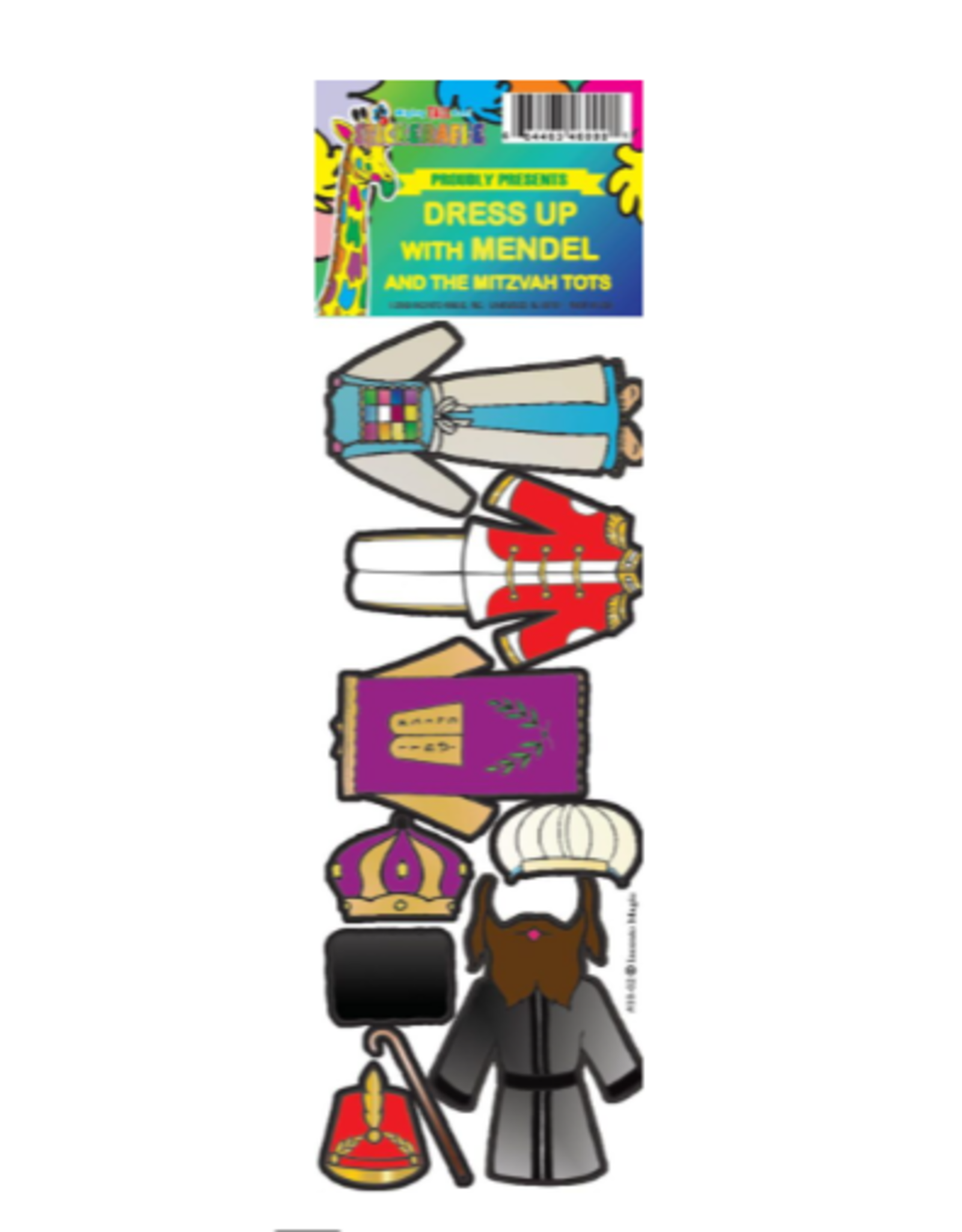 incento magic STICKERS - DRESS UP KOHEN