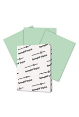 VELLUM BRISTOL CARDSTOCK: 67LB, 8½''x11'' GREEN 250 Sheets