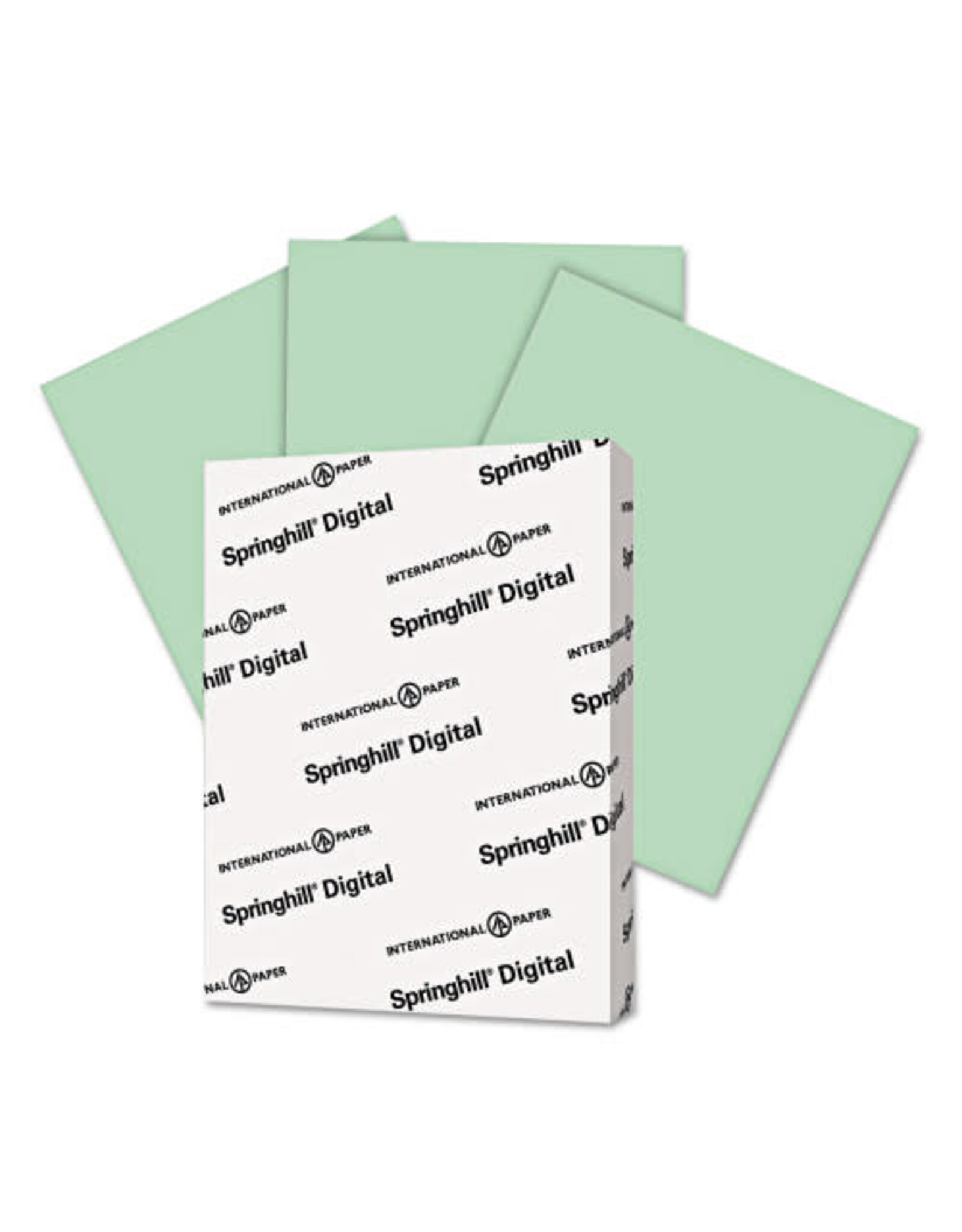 VELLUM BRISTOL CARDSTOCK: 67LB, 8½''x11'' GREEN 250 Sheets