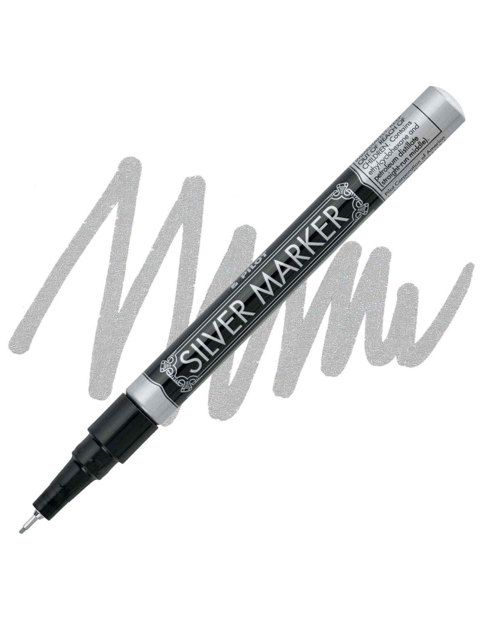 Pilot Corp. METALLIC PAINT MARKER: PILOT EXTRA FINE SILVER