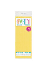 Unique TISSUE PAPER: 20'X26' YELLOW 10 SHEET