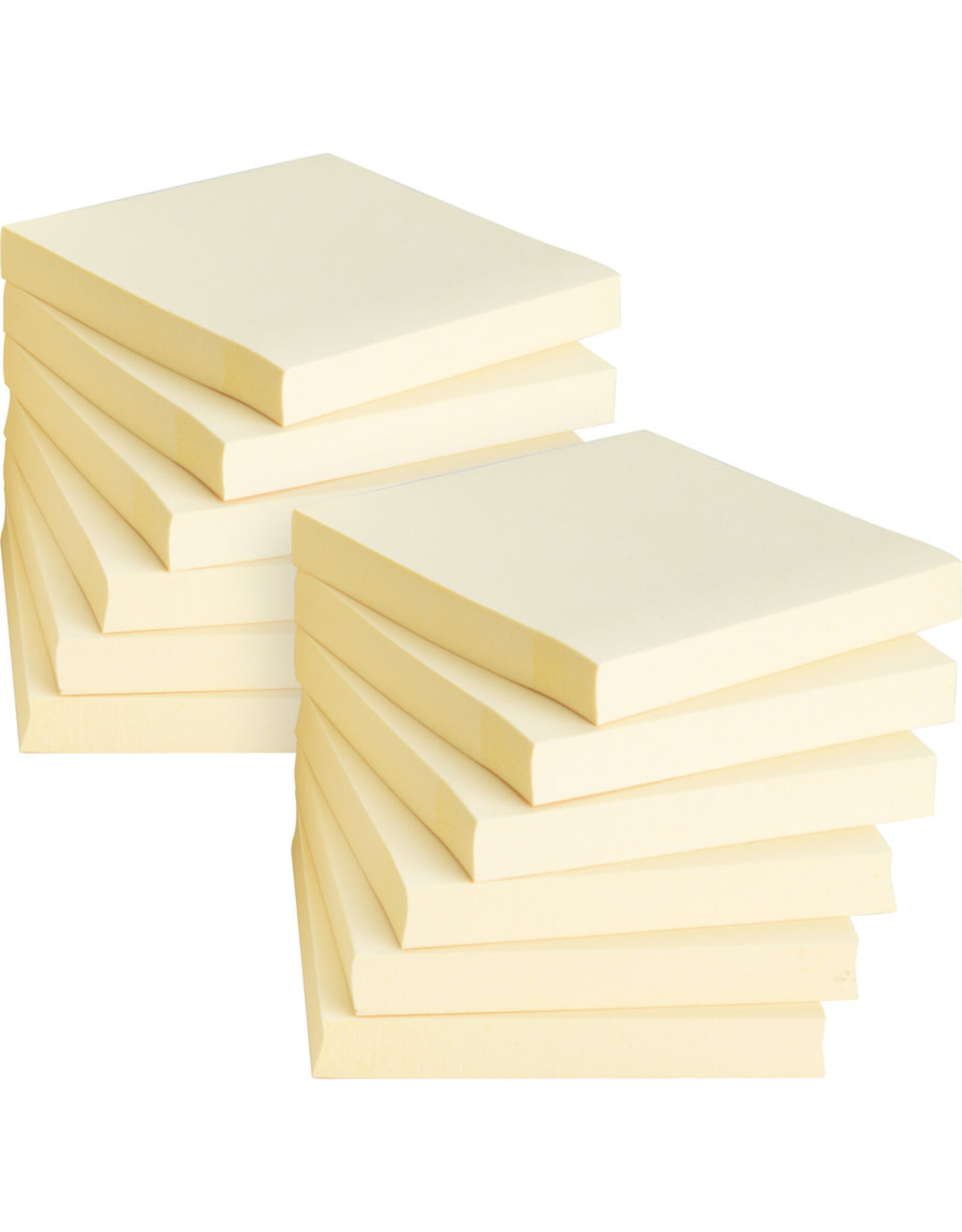 STICKY NOTE PAD YELLOW 3X3 - 12 PADS ( 1,200 SHEETS )