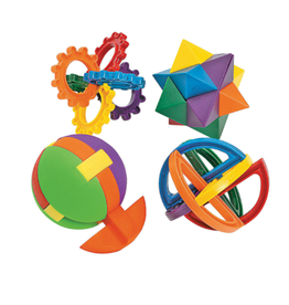 PLASTIC PUZZLE BALLS  PK/ 12Pcs