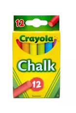 CRAYOLA COLORED CHALK - 12 PACK