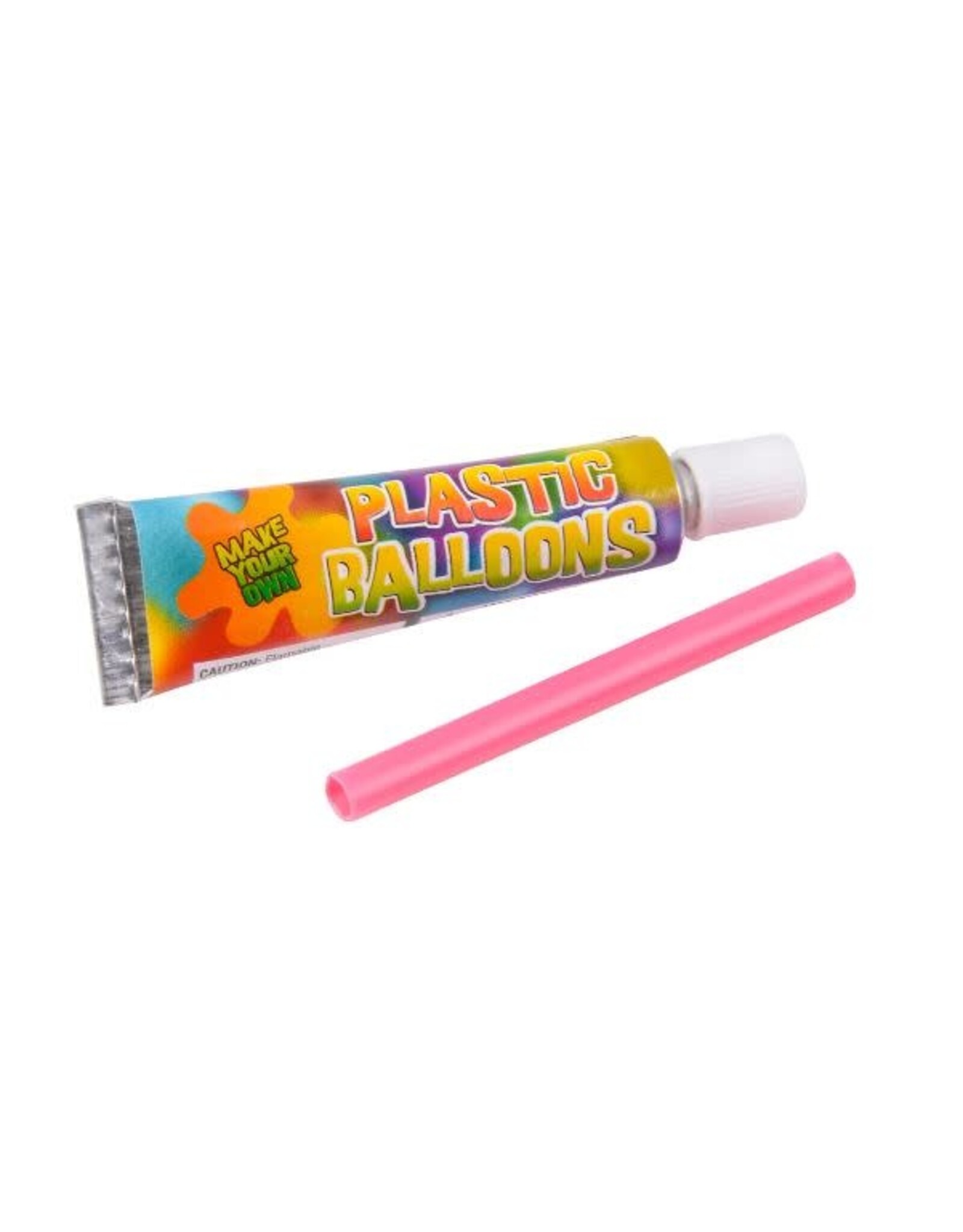 BUBBLES MINI TUBE MAKE BALLOON 12 PACK