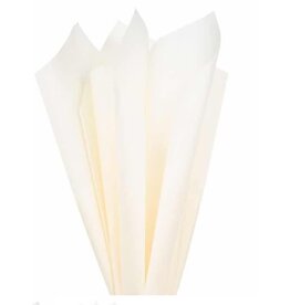 TISSUE PAPER: 20"X26" CREAM 10 SHEET