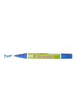 FABRIC MARKER GLITTER - FINE - BLUE