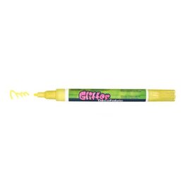 FABRIC MARKER GLITTER - FINE - YELLOW