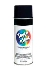TOUCH N' TONE SPRAY PAINT: GLOSSY  BLACK 10oz