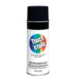 TOUCH N' TONE SPRAY PAINT: GLOSSY  BLACK 10oz