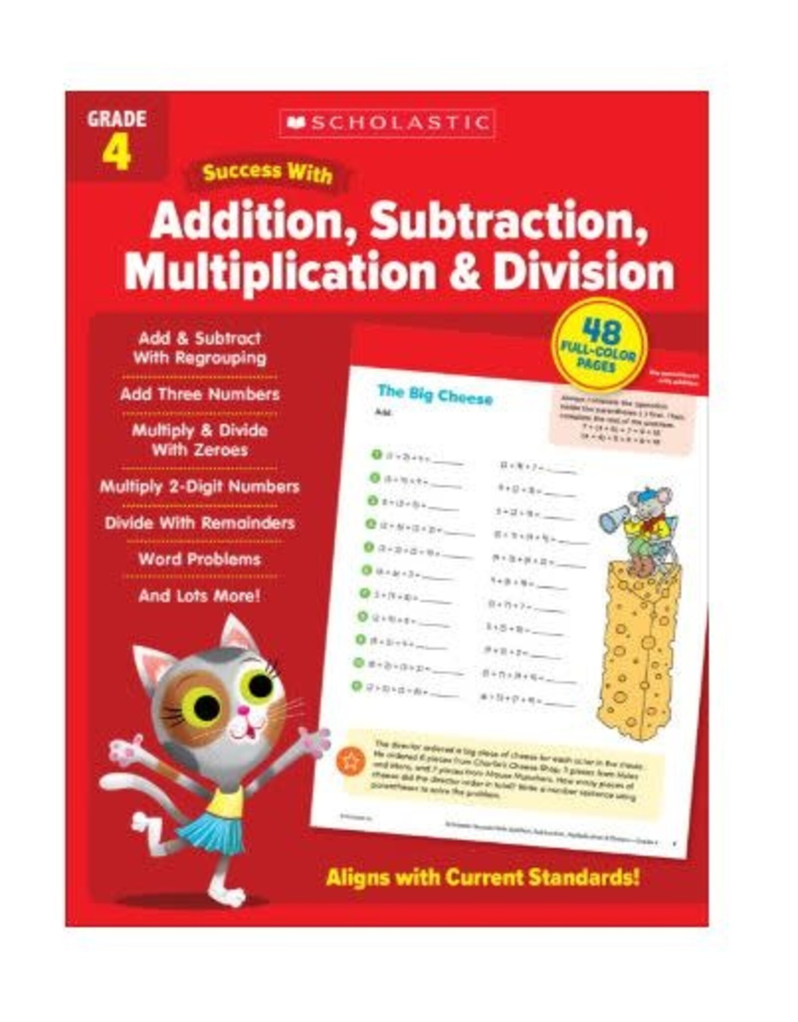 BOOK: SUCCESS WITH ADDITION ,SUBTRACTION ,MULTIPLICATION ,DIVISION-GRADE 4