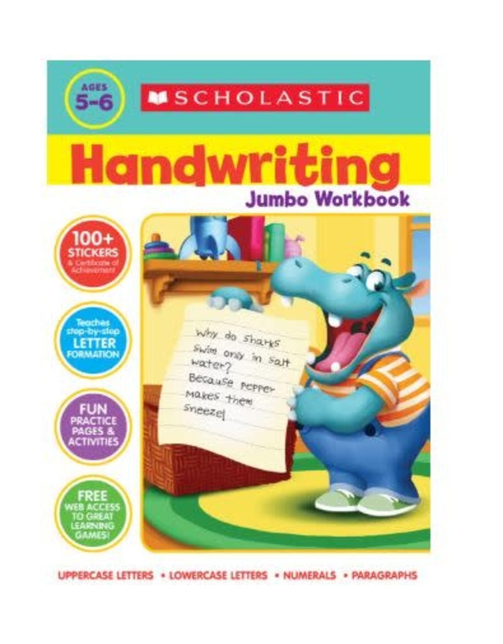 Handwriting Jumbo Workbook age 5-6