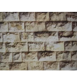PICTURE OAK TAG:  22X28    YERUSHALAYIM STONE, LARGE BRICK