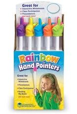 Learning Resources RAINBOW HAND POINTERS 15"