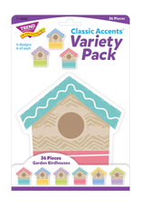 CLASSIC ACCENTS GARDEN BIRDHOUSES 36PC