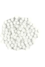 POM POMS: 1/2" WHITE 100 PIECES