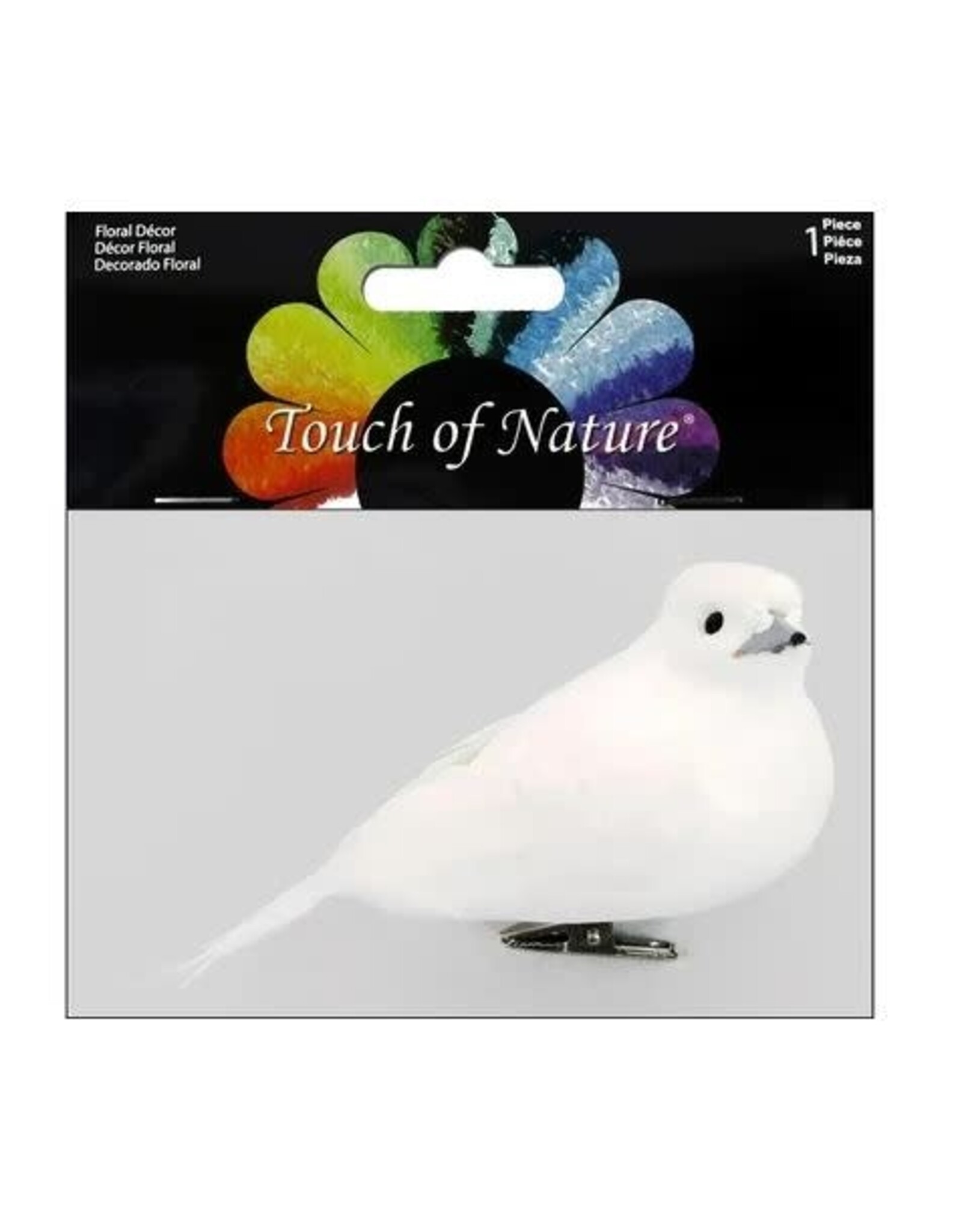 WHITE DOVE 5" WITH CLIP