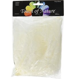 FEATHERS: WHITE 14 GRAMS